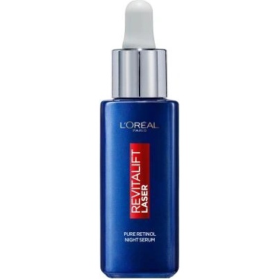 L'Oréal Revitalift Laser Pure Retinol Night Serum нощен серум против признаци на стареене 30 ml за жени