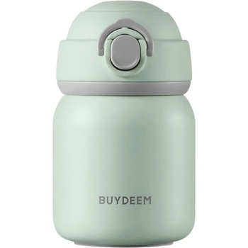 Image 1 of Buydeem Термос buydeem tan200, 200 мл, Винтова капачка с плътно затваряне, Неръждаема стомана, Зелен (tan200-cg)