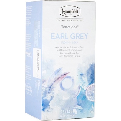 Ronnefeldt Earl Grey Černý aromatizovaný čaj 25 x 1,5 g