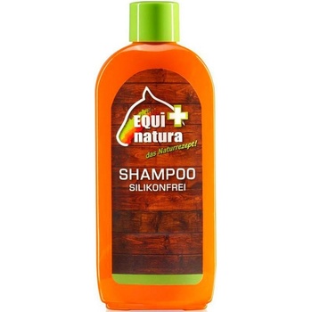 Equinatura šampón bez silikónov na prirodzene leskú srsť pre kone 250 ml