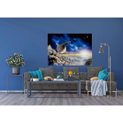 AG Design FTNM-2684 vliesová fototapeta Saturn, rozměry 155 x 110 cm