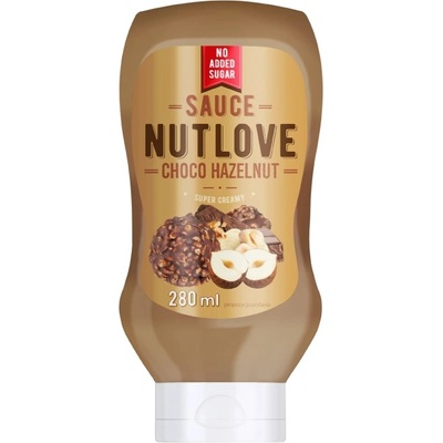 ALLNUTRITION NutLove Sauce | Chocolate Hazelnut [280 грама] Шоколад с лешник
