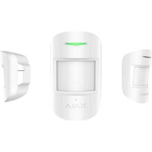 Ajax Systems 38097.06. WH1 CombiProtect Jeweller - безжичен сензор за движение и счупено стъкло - бял (38097.06.WH1)