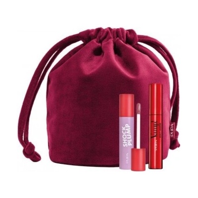 PUPA Комплект спирала Vamp! + Гланц за устни Shock Plump