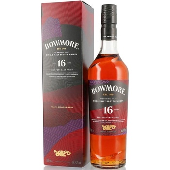 Bowmore 16 YO Ruby Port Cask Finish - малцово шотландско уиски 700ml