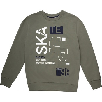 Winkiki WTB 02844 chlapčenská mikina khaki