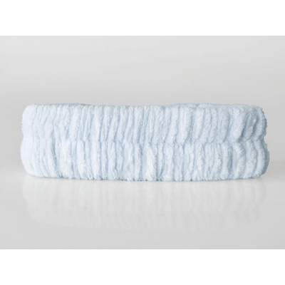 XPOSE® Kosmetická čelenka ARIA - světle modrá, Mikroplyš – Zboží Mobilmania