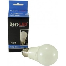 Best-LED LED žárovka E27, 7W 50W studená bílá 90BA557C