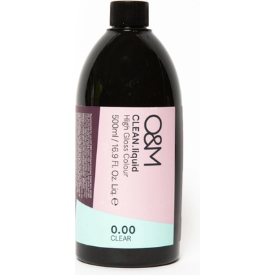O&M CLEAN.liquid High Gloss Colour 0.00 Clear 500 ml