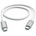 Hama Кабел за зареждане HAMA, USB-C към USB-C, 240W, 5Gbit/s, 1.5м, Бял - 201721 (HAMA-201721)
