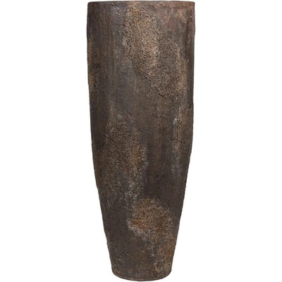 Pottery Pots Květináč Dax hnědá s vysokým leskem M 60 cm 24 cm