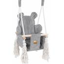 Meowbaby houpačka šedá