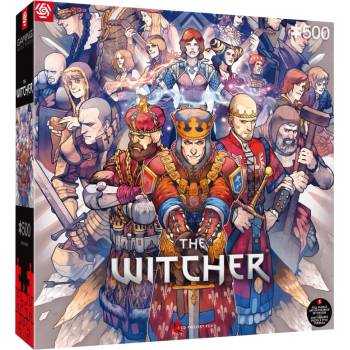Good Loot Gaming Puzzle The Witcher Northern Realms (500 Pieces)