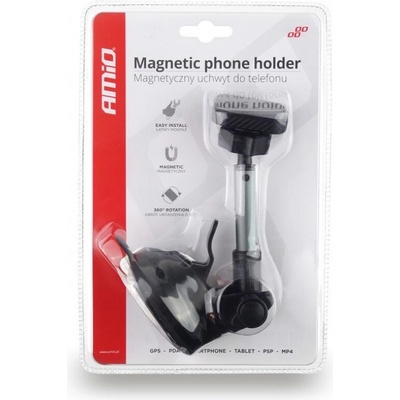 Магнитен държач за телефон Amio, HOLD-14 (Amio HOLD-14)