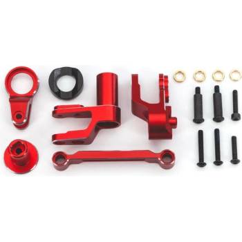 Traxxas алуминиева червена кормилна механика