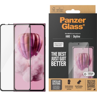 Panzer Стъклен протектор PanzerGlass за HMD Skyline, UWF, Черен