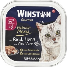Winston Cat Wellness menu s kuřecím a hovězím a Aloe vera 100 g