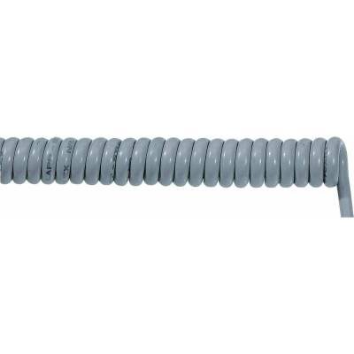 Lapp 70002707 špirálový kábel ÖLFLEX® SPIRAL 400 P 1500 mm / 3750 mm 7 G 1.50 mm² sivá 1 ks