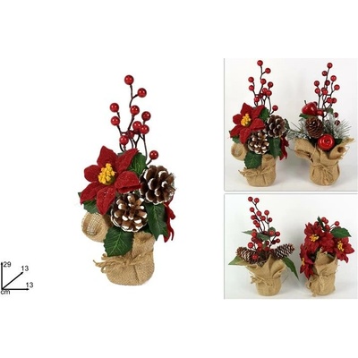 MAKRO Dekorácia vianočná rôzne dekory