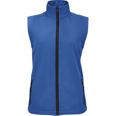 Sols dámska softshelová vesta Race BW Women 02888241 Royal blue