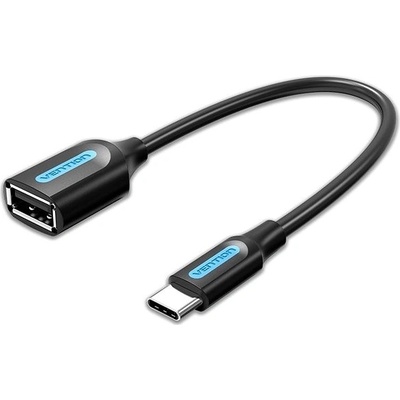 Vention CCSBB USB-C (M) to USB (F) OTG, 0,15m, černý