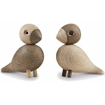 Kay Bojesen Украса Lovebirds от дъбова дървесина 2 бр (39204)