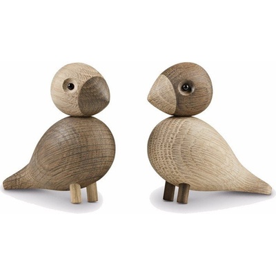 Kay Bojesen Украса Lovebirds от дъбова дървесина 2 бр (39204)