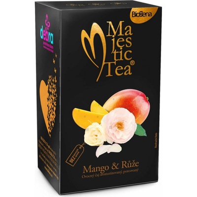 Biogena Majestic Mango & Ruža ovocný čaj aromatizovaný 20 x 2,5 g