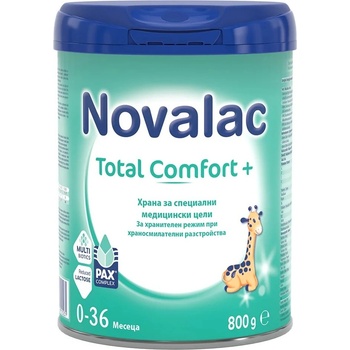 Medis Адаптирано мляко Novalac - Total Comfort+, при колики и регургитация, 800 g (1901100000)