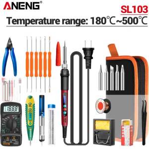 ANENG Електрически поялник aneng sl103 с допълнителни аксесоари