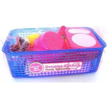 Galaxy Комплект съдове в кошница (gj360)