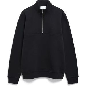 ARMEDANGELS Мъжки поларен пуловер ARMEDANGELS Waarlo Fleece Jumper - Black (017-4179-0113)