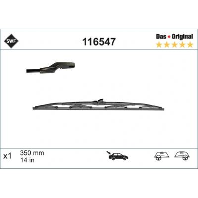 SWF Das Rear 350 mm 116547