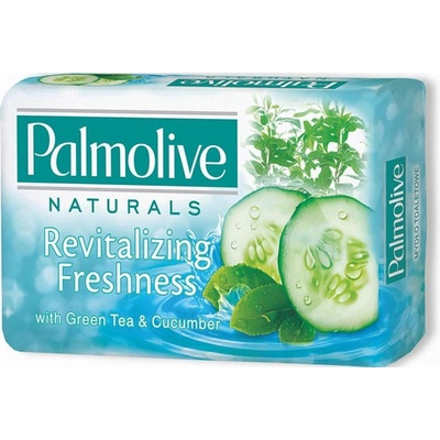 Palmolive Naturals Revitalizing Freshness toaletní mýdlo Green Tea & Cucumber 90/100 g
