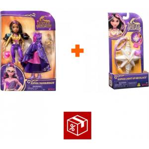  Изгоден комплект: Академия за еднорози deluxe кукла София 24 см + колие с пръстен (AS_6069399_6072553)