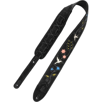 Levy's Sunbird Series Black Hummingbird Каишка за китара (M4HB-BLK)