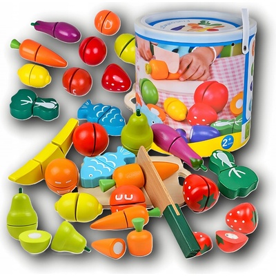 ISO 12535 Dřevěná zelenina a ovoce 14 ks – Zbozi.Blesk.cz