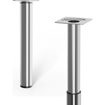 Walteco Nábytková noha průměr 30 mm výškově nastavitelná 210-350 mm chrom 50394