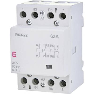 ETI R 63-22 24V AC 2NO+2NC