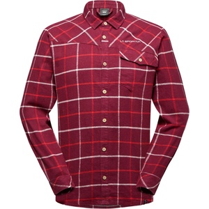 La Sportiva Мъжка риза с копчета La Sportiva Rambler Light Flannel Shirt - Redwood / Chalk (033-2767-0512)