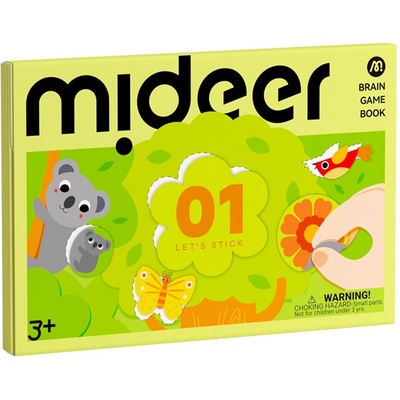 Mideer LEVEL UP 01 Pojďme lepit Náš svět