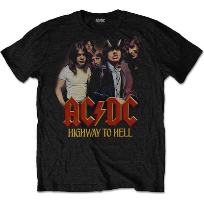 AC/DC tričko H2H Band čierne