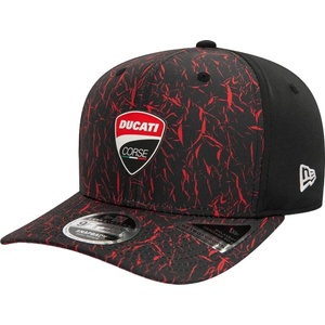 New Era Ducati motor crinkle aop 9fifty черно, червено, Микс m/l (60565908)