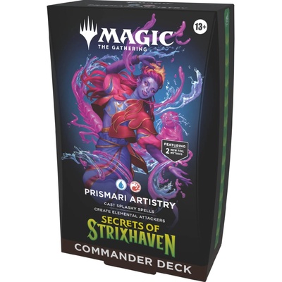 Wizards of the Coast Magic: The Gathering - Secrets of Strixhaven Commander Deck: Prismari Artistry