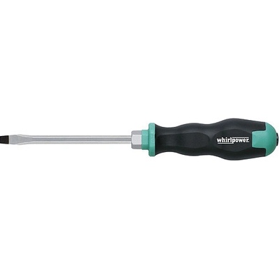 Skrutkovač whirlpower® 951-5, 06.5/125 mm, plochý, HexBolt S2, Satin, DIN5264