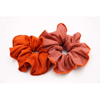 Gumičky scrunchies set Mallow+Tierra