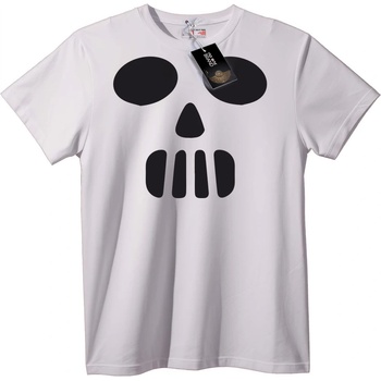 NOONEBRAND Тениска Минималистичен череп - M, Black