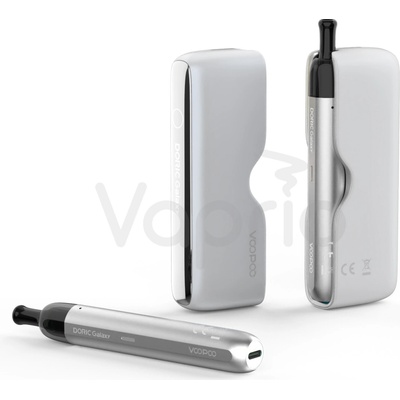 VooPoo Doric Galaxy PCC Box 500 mAh Stříbrná & Bílá 1 ks