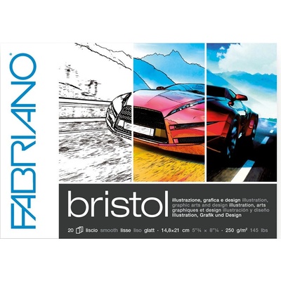 Fabriano blok skicovací Bristol A4