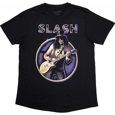 Slash tričko Purple Circle Black